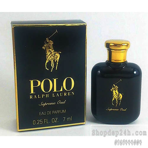 [Ralph Lauren] Nước hoa mini nam Polo Ralph Lauren Supreme Oud 7ml